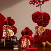 馬年 紙葫蘆 新年 擺件 春節 裝飾品 入宅 家用 店鋪 佈置 居家 福祿 吉祥 春聯 裝飾 喜慶 過年 居家生活