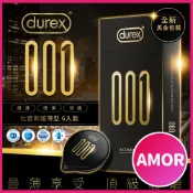 【今天買 明天到】Durex杜蕾斯 001水性PU 衛生套保險套 標準裝2入/盒 6入/盒 保險套 避孕套 成人情趣用品
