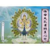 佛說摩利支天菩薩陀羅尼經 摩利支天菩薩心咒 大佛母孔雀明王心咒手抄本