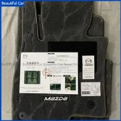 Mazda 馬自達 腳踏墊 原廠款 Mazda3 CX-5 CX-30 馬3 3代 4代 絨毛絨面 腳墊 車墊子 保護墊