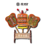 【鎮瀾宮】大甲媽時來運轉娘傘日月扇旗座組 大甲媽祖擺件 開運擺件