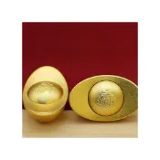 (店+)轉轉金元寶一錠招財沙金元寶 元寶 招財進寶 客廳裝飾品 店面開幕喬遷禮品 入厝送禮