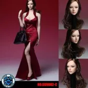 1/6 SUPER DUCK SDH002-C 捲髮美女頭雕