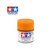 (店+)【TAMIYA】鋼普拉 現貨 田宫模型漆 TAMIYA 81526 X-26 X26 模型專用 水性漆 亮光漆 透明橘10ml