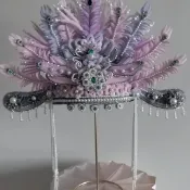 🔥限時下殺🌈鳳冠扭扭棒手工頭飾戲曲頭飾狀元帽京劇頭飾拍照表演走秀幼兒手工