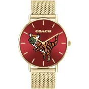 【COACH】官方授權經銷商 虎年紀念款 REXY恐龍米蘭帶手錶-36mm 情人節 送禮(14503872)