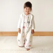 【Hoppetta】蘑菇六層紗成長型睡褲