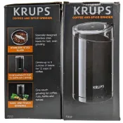 KRUPS F203 咖啡豆研磨機1入 香料 磨豆機 3oz 85g 電動 Spice & Coffee Grinder