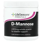 【iHerb】LifeSeasons, D-甘露糖，2000 毫克，3.3 盎司（94.97 克）