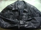 BALENCIAGA BB 6號 熟男皮衣 皮外套 短版型皮質外套 