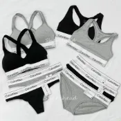 (店+)【CALVIN KLEIN】現貨 Calvin Klein 丁字褲 運動內衣 內褲 黑 灰 寬帶 內衣 CK 有襯墊 三角褲